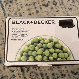 Built-in can opener knife sharpener &bottle opener